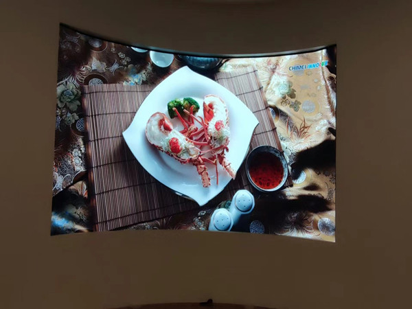 中卫室内P2.5弧形LED屏